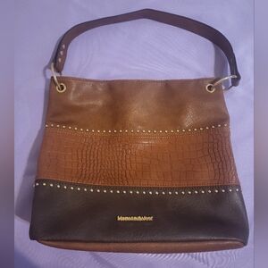 Montana West Brown and Black Handbag